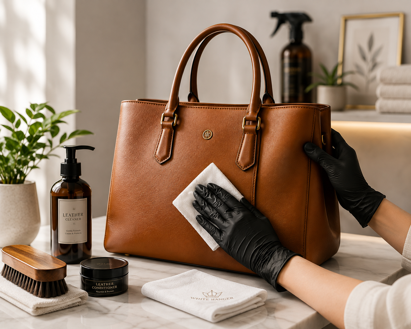 Luxury Leather Care Setup